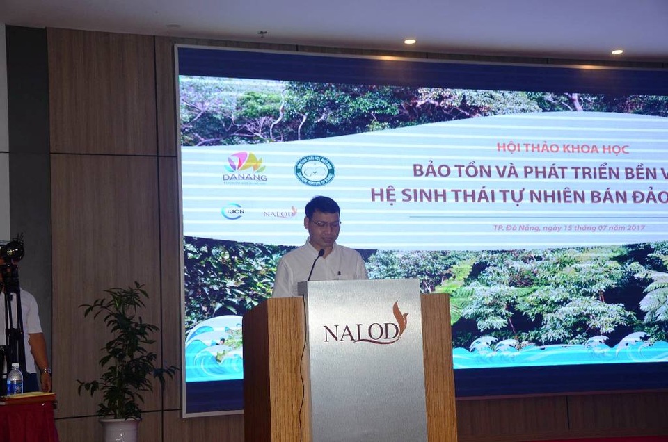 "Đà Nẵng đang rà soát Sơn Trà trên tinh thần cầu thị" - 2 Phó Chủ tịch UBND TP Đà Nẵng Hồ Kỳ Minh phát biểu tại hội thảo