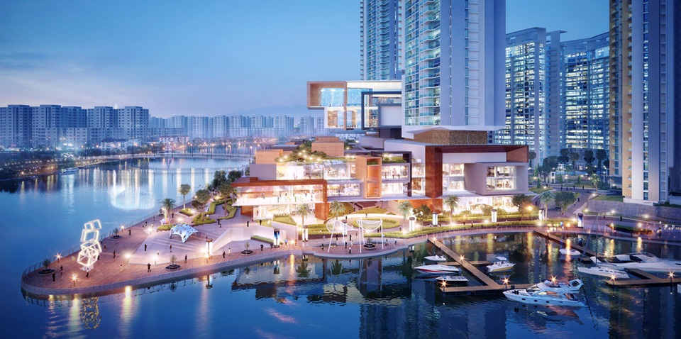 Điểm đến thiên đường bên sông - 3 Phố đi bộ ven sông và bến du thuyền tại Kenton Node Hotel Complex