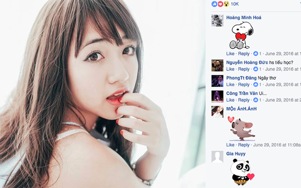 Hot girl có nụ cười “trẻ thơ” kể chuyện du học Mỹ - 2 Phoanh có đôi mặt to tròn, gương mặt ngây thơ