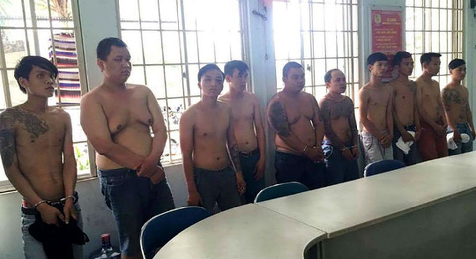 Khiếp đảm khi vay tiền giang hồ - 1 Băng cho vay nặng lãi do Khưu Hoàng Trọng và Trần Xuân Đức cầm đầu vừa bị Công an TP HCM triệt hạ sau 2 năm hoạt động. (Ảnh do cơ quan công an cung cấp)