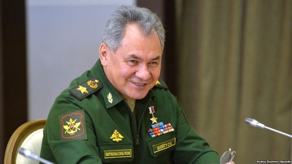 Nga giáng đòn chí tử vào khủng bố, giúp Syria tránh khỏi sụp đổ - 1 Bộ trưởng Quốc phòng Nga Sergei Shoigu. (Nguồn: Sputnik)