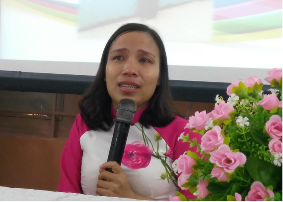 Cảm ơn Trường THCS Văn Lang với tình văn - tình đời - 1
Cô Nguyễn Thị Hường - nhân vật trong dự án học Văn của học trò Trường THCS Văn Lang, TPHCM kể về chuyện đời mình trong tiết Văn sinh hoạt chuyên đề