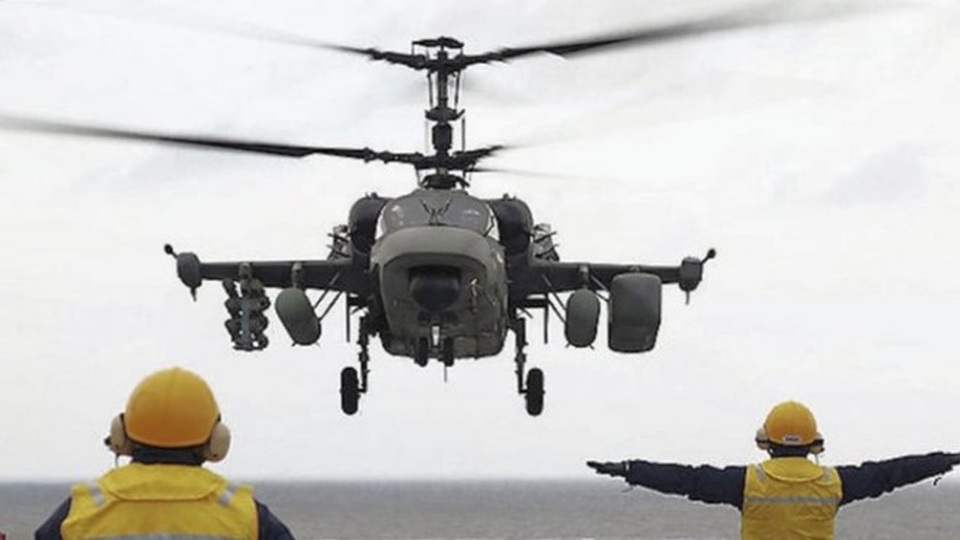 Nga thử nghiệm thành công trực thăng tấn công Ka-52 phiên bản mới - 1 Trực thăng Ka-52K. (Nguồn: Russian Helicopters)