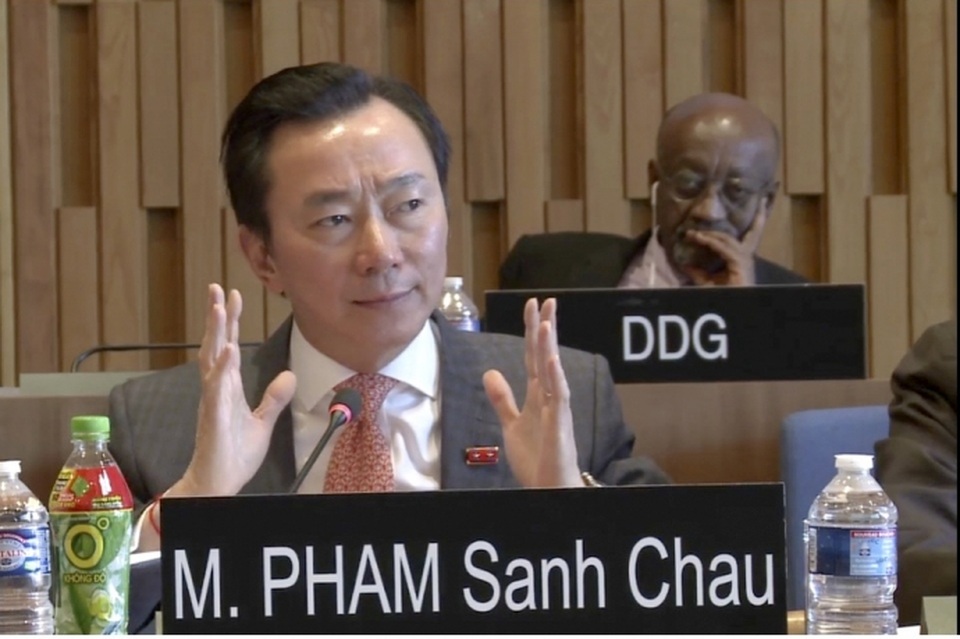 Đại sứ Phạm Sanh Châu nói về “nước uống Việt Nam” trên bàn UNESCO - 1 Đại sứ Phạm Sanh Châu nói về “nước uống Việt Nam” trên bàn UNESCO - 1