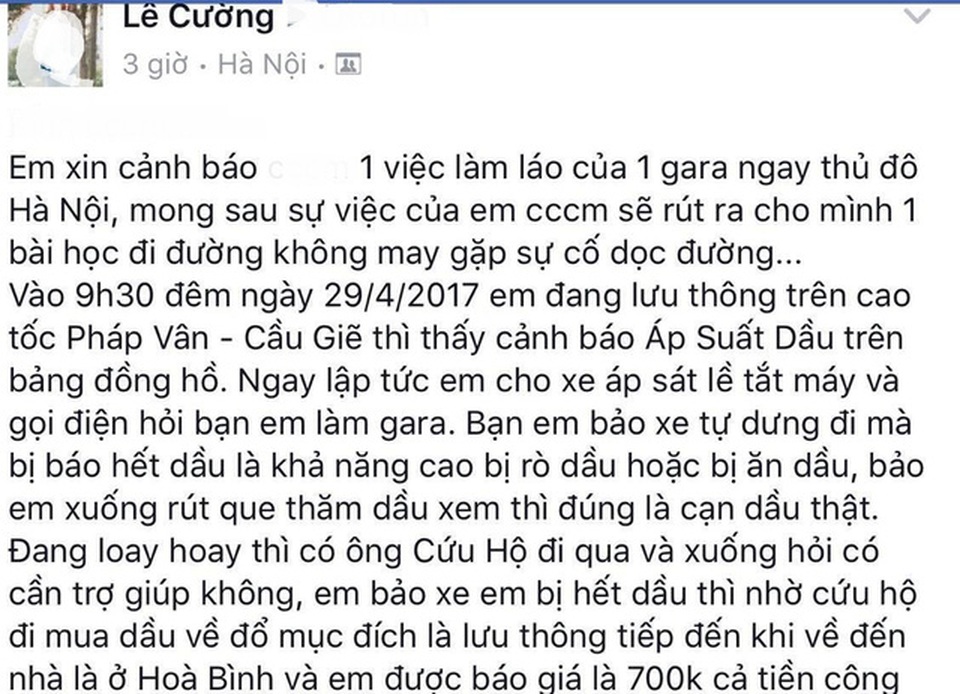 Khốn khổ với những gara sửa ô tô “giam xe”, "chặt chém" khách sửa - 1
