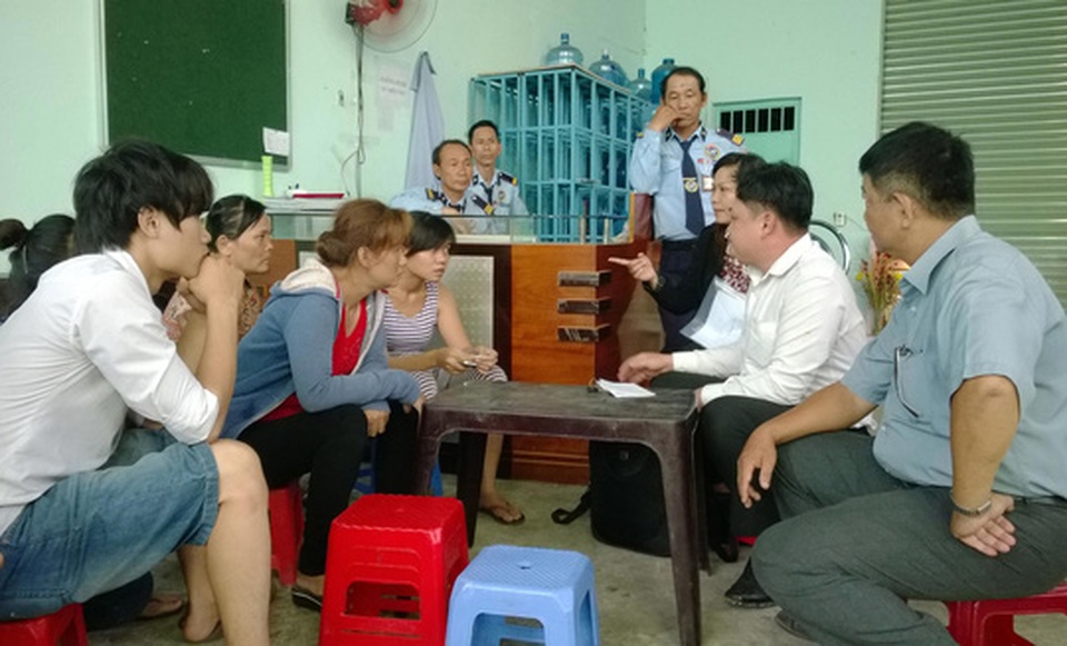 Một cuộc hòa giải tranh chấp về tiền lương tại một doanh nghiệp đóng trên địa bàn huyện Hóc Môn, TP HCM