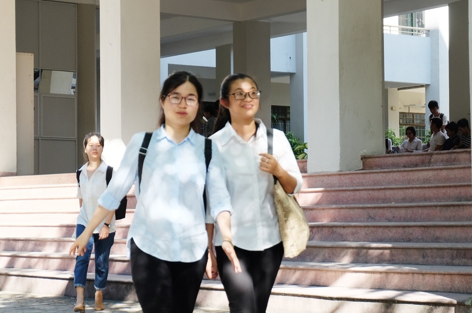 Đề thi tiếng Anh vừa tầm - 16 Đề thi không quá khó, thí sinh ở Đà Nẵng tươi tắn sau buổi thi môn Ngoại ngữ