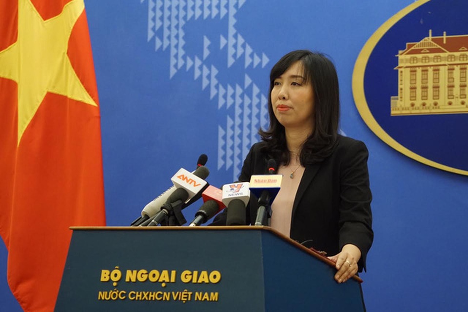 Đề nghị khẩn trương điều tra vụ công dân Việt Nam tử vong ở Đài Loan - 1 Người phát ngôn Bộ Ngoại giao Việt Nam Lê Thị Thu Hằng. (Ảnh: Hữu Nghị)