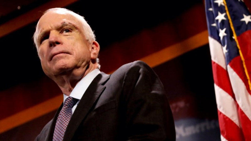 Phe Cộng hòa vẫn không thể lật di sản của ông Obama - 1
Thượng nghị sĩ Cộng hòa John McCain tại Quốc hội ngày 18-9. Ảnh: NEW YORK TIMES