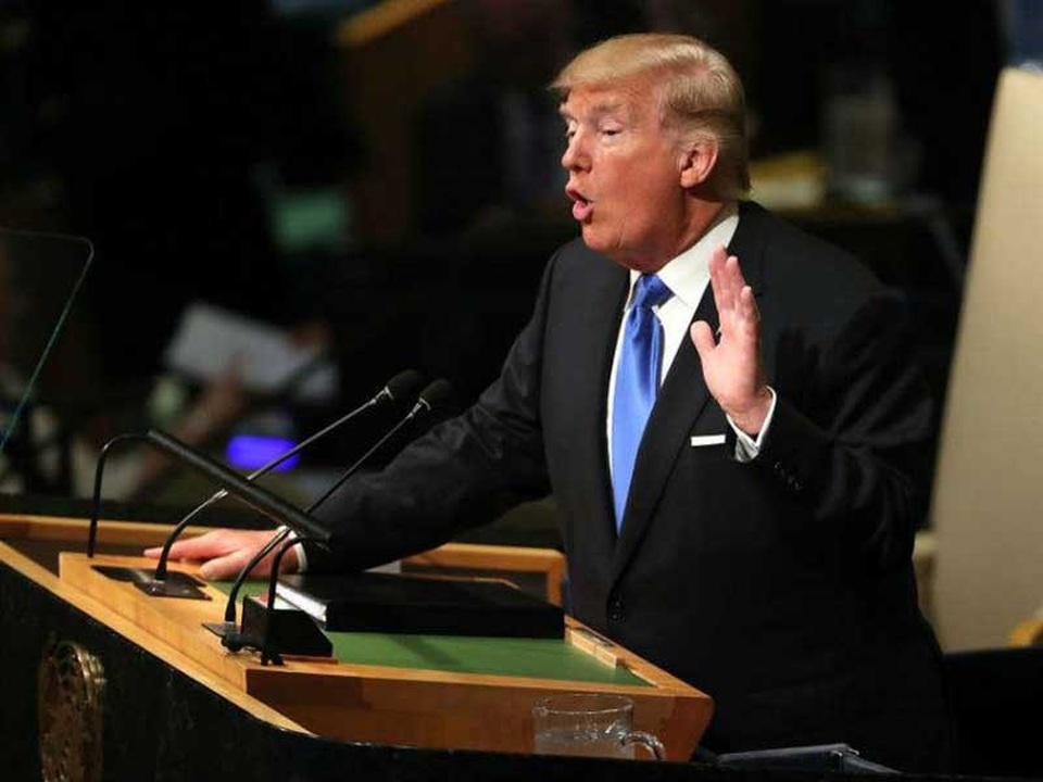 Iran và canh bạc lớn của ông Trump - 1
Phát biểu tại Đại hội đồng LHQ, ông Trump nói thỏa thuận hạt nhân Iran là thỏa thuận tồi tệ nhất của Mỹ. Ảnh: FOREIGN POLICY