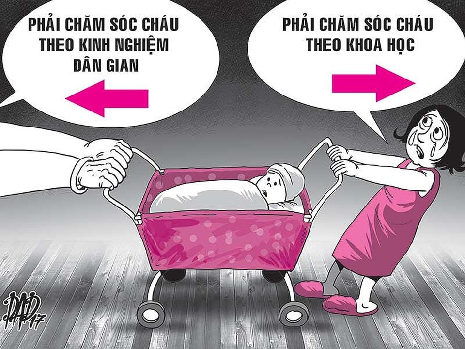 Ông bà chăm cháu, cha mẹ nơm nớp lo - 1 Ông bà chăm cháu, cha mẹ nơm nớp lo - 1