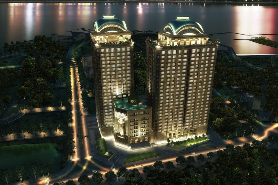 D’. Le Roi Soleil là dự án cao tầng duy nhất được cấp sổ đỏ vĩnh viễn tại bán đảo Quảng An