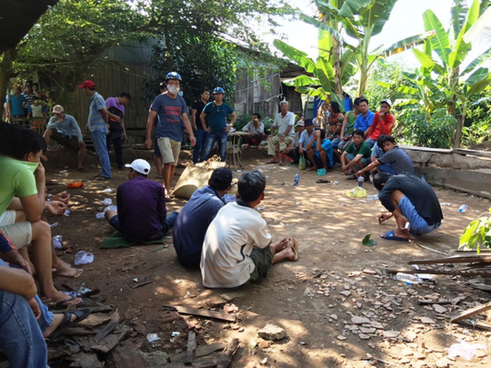 Hiện trường vụ bắt trường gà của Thu Sang