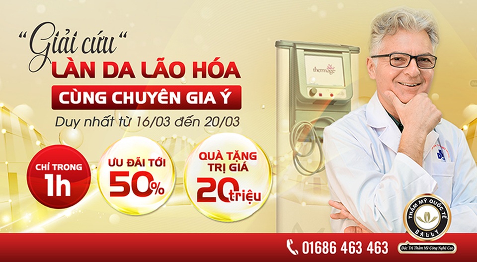 “Giải cứu” làn da lão hóa cùng chuyên gia Ý nhận ưu đãi khủng 50% - 2 Dr. Vicenzo Mancini cùng chương trình ưu đãi làm đẹp ưu đãi khủng