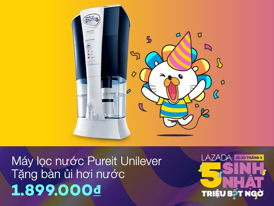 Kỷ niệm 5 năm thành lập, Lazada tưng bừng khuyến mãi - 1 Kỷ niệm 5 năm thành lập, Lazada tưng bừng khuyến mãi - 1