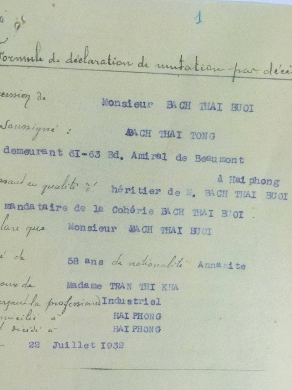 Gia tài đồ sộ của Bạch Thái Bưởi trong bản di chúc 30 trang - 2 Giấy ủy quyền doanh nhân Bạch Thái Bưởi giao lại cho con trai Bạch Thái Tòng quản lý, điều hành, tiếp nối công việc kinh doanh (Giấy ủy quyền nằm trong Bộ di chúc của Bạch Thái Bưởi). Ảnh: Gia đình cung cấp