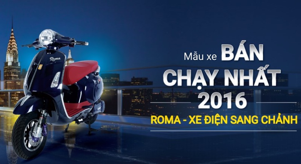 Vì sao DK Roma dẫn đầu phân khúc xe máy điện trong hơn một năm qua? - 1 Vì sao DK Roma dẫn đầu phân khúc xe máy điện trong hơn một năm qua? - 1
