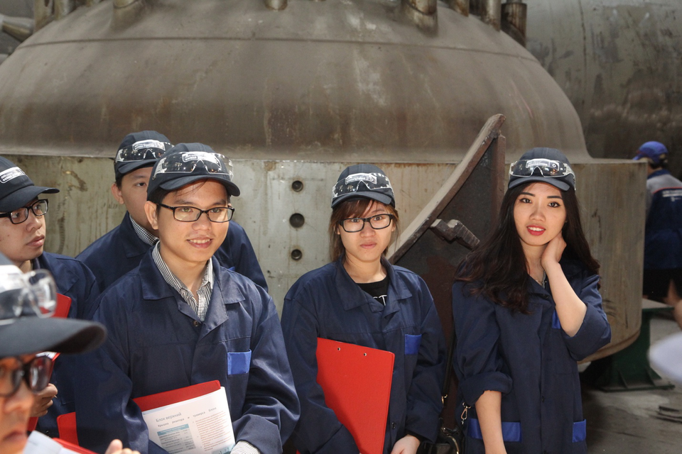 Sinh viên Việt Nam đã hoàn thành xuất sắc khóa thực tập tại Cơ sở Công nghiệp Hạt nhân Nga - 1