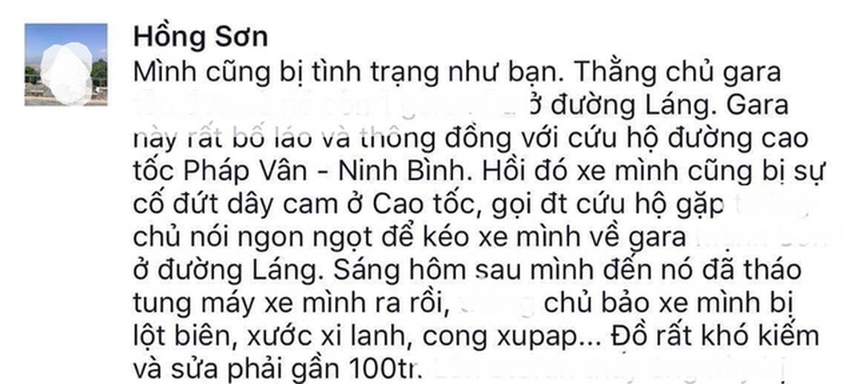 Khốn khổ với những gara sửa ô tô “giam xe”, "chặt chém" khách sửa - 2