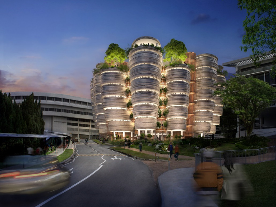 Bạn có dự định du học Singapore? Hãy chọn học viện Nanyang! - 1 
Kiến trúc độc đáo trong khuôn viên hệ thống trường Nanyang