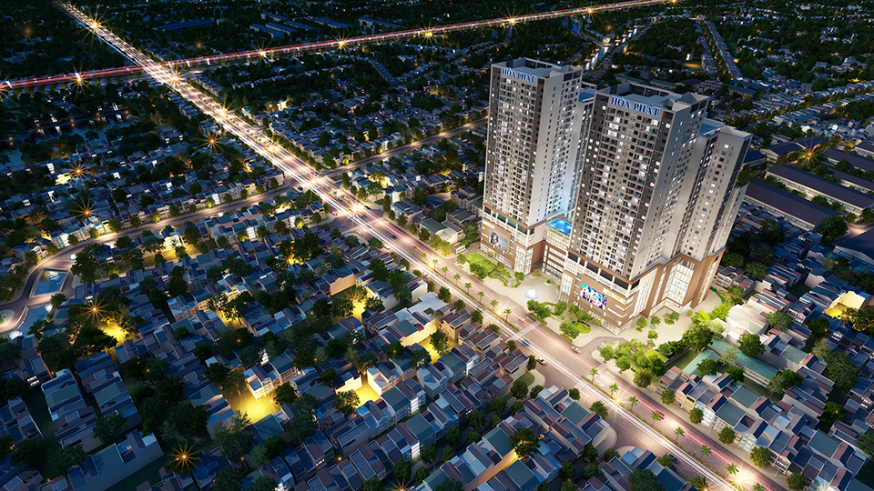 Hòa Phát cất nóc tòa tháp cao nhất của chung cư Mandarin Garden 2 - 2 Hòa Phát cất nóc tòa tháp cao nhất của chung cư Mandarin Garden 2 - 2
