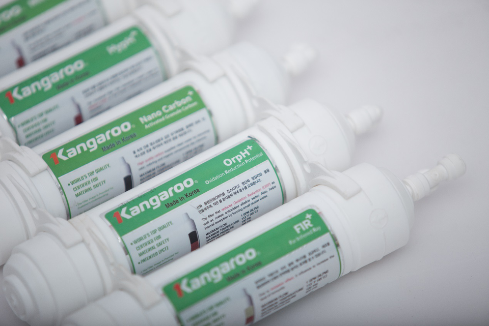 Bộ lõi chức năng trong máy lọc nước Kangaroo Hydrogen