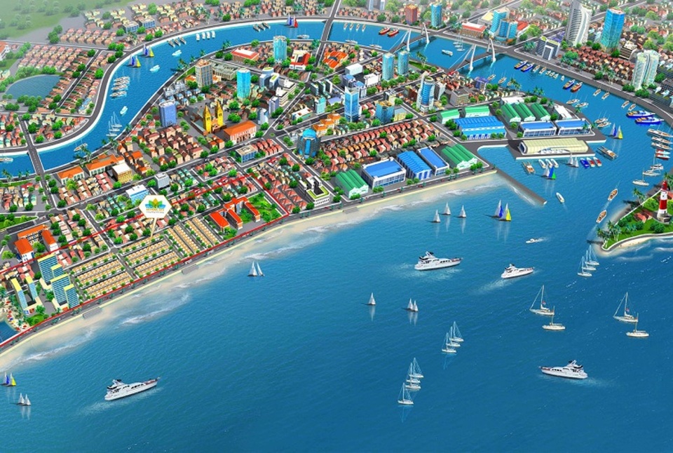 Nhà phố thương mại Vietpearl City hút khách - 1 Vietpearl City tọa lạc ngay trung tâm thành phố Phan Thiết, yếu tố giúp giá trị bất động sản tăng mạnh theo thời gian.