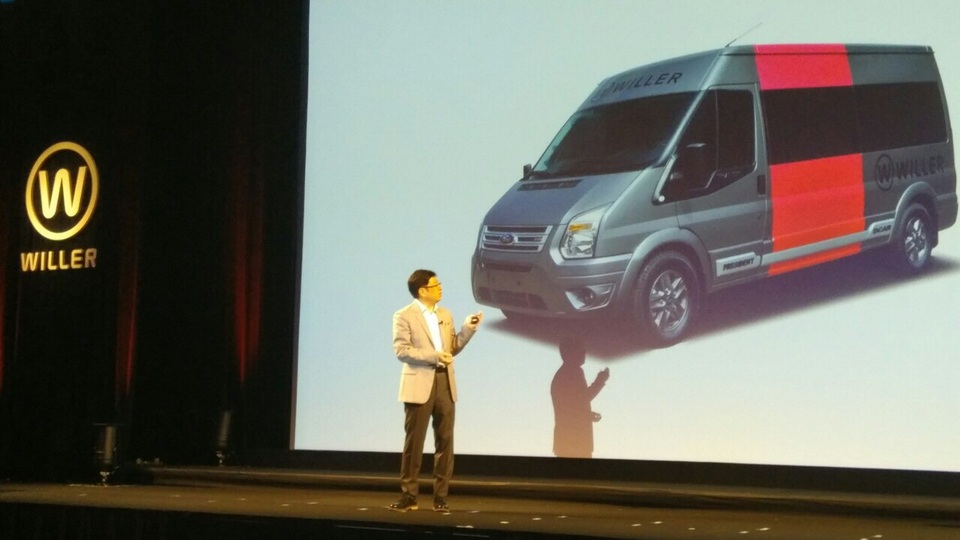 Xe DCAR chính thức có mặt tại Nhật Bản - 1 Đại diện Willer giới thiệu về chiến lược phát triển với DCar là điểm nhấn