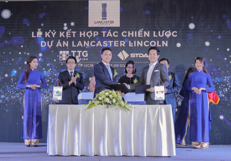 TTG Holding ký kết với STDA Miền Nam làm Tổng đại lý phân phối dự án Lancaster Lincoln.