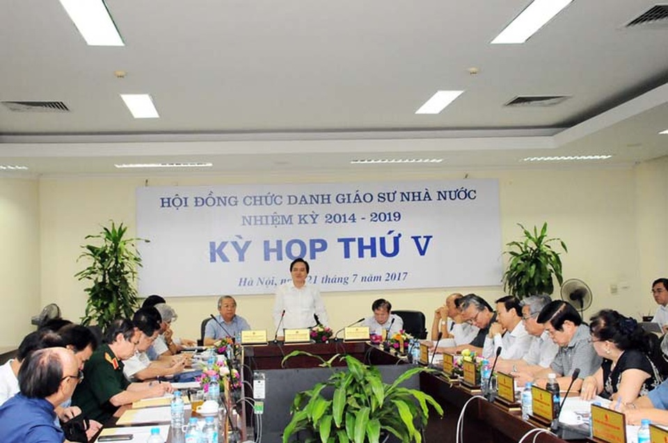 Đảm bảo chất lượng xét công nhận tiêu chuẩn chức danh GS,PGS năm 2017 - 1 Đảm bảo chất lượng xét công nhận tiêu chuẩn chức danh GS,PGS năm 2017 - 1