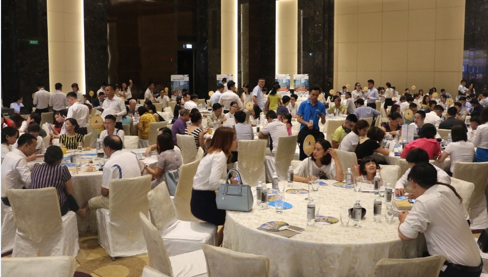 Roman Plaza tạo “cơn sốt” trong ngày mở bán chính thức - 1 Lễ giới thiệu và mở bán chính thức dự án Roman Plaza ngày 6/8 tại khách sạn Marriott ghi nhận nhiều giao dịch thành công