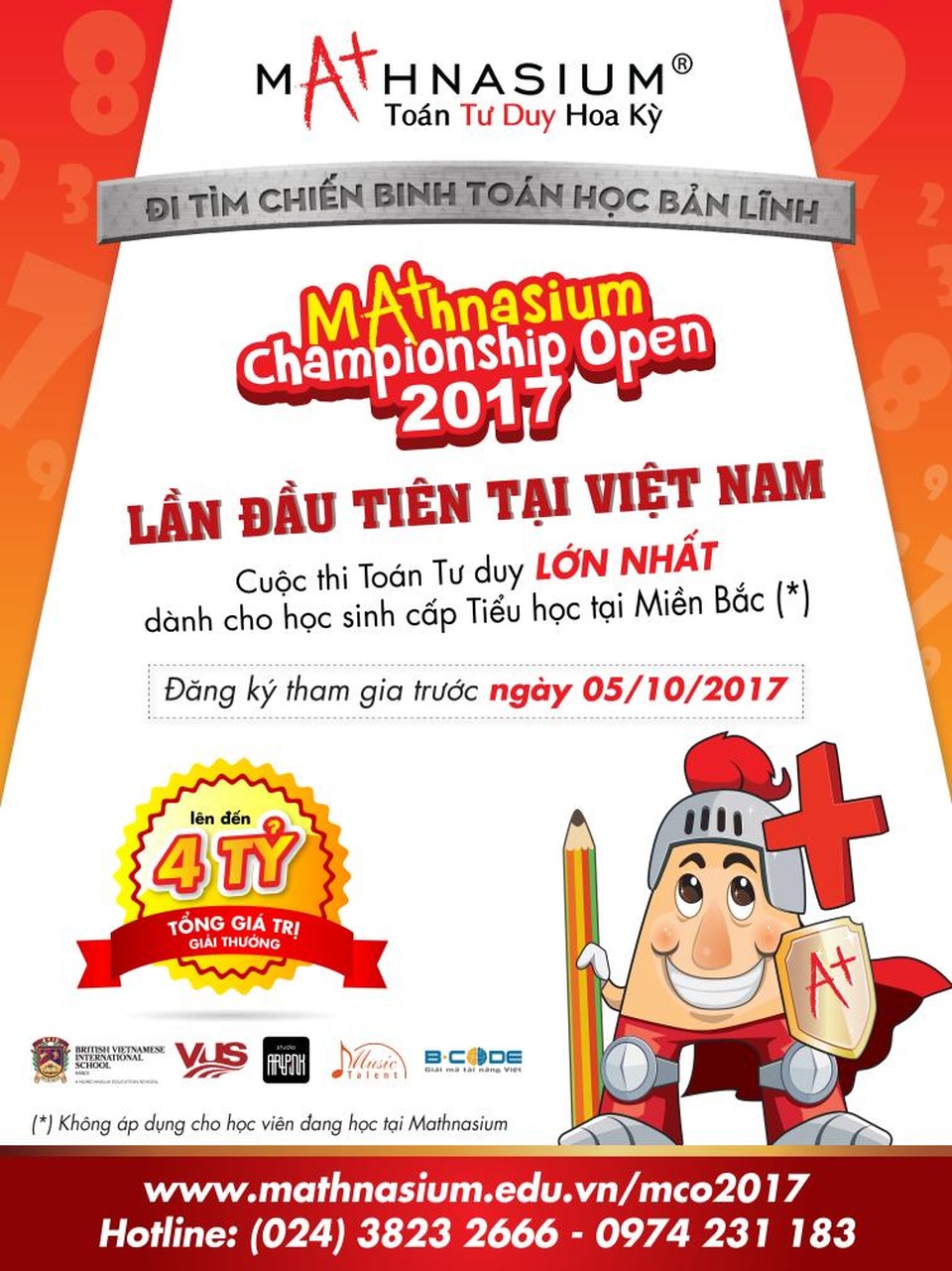 Cuộc thi Toán Tư duy - giải mở rộng lần đầu tiên tại Việt Nam - 1 Cuộc thi Toán Tư duy - giải mở rộng lần đầu tiên tại Việt Nam - 1