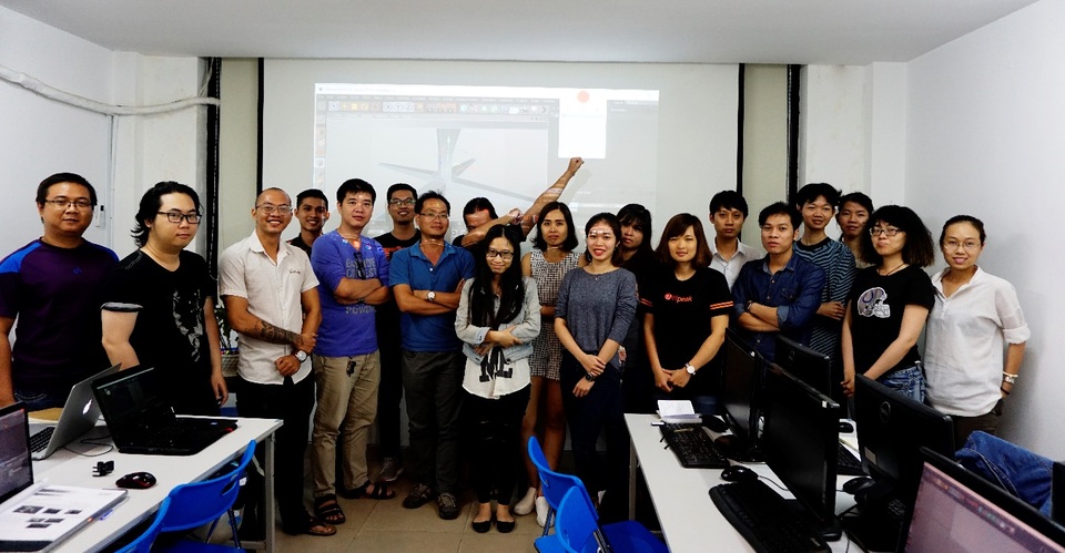 Lần đầu đào tạo khóa Thiết kế sáng tạo video - 1 Lần đầu đào tạo khóa Thiết kế sáng tạo video - 1