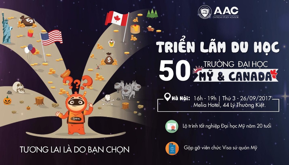 Triển lãm du học 50 trường Mỹ & Canada: Hướng dẫn thủ tục visa bởi viên chức Lãnh sự quán - 1