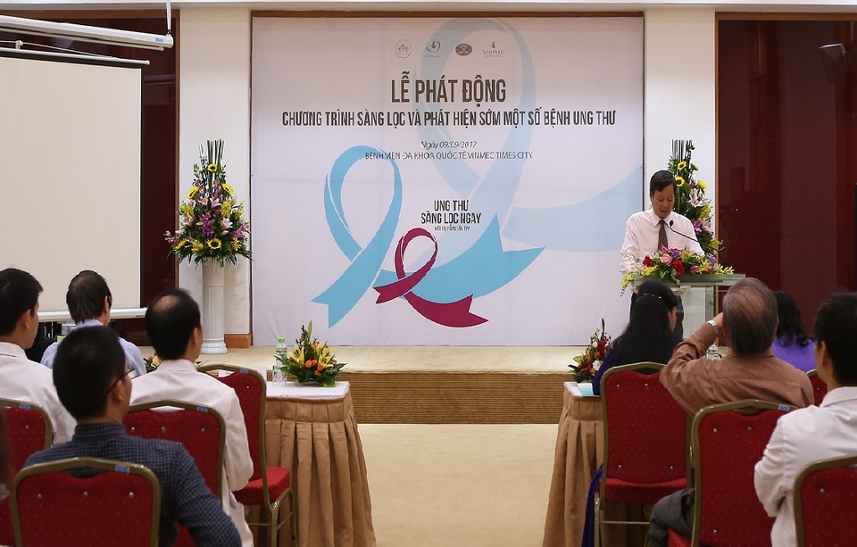 Miễn phí sàng lọc và hỗ trợ điều trị ung thư cho 150.000 người - 1 Chương trình Sàng lọc và phát hiện sớm một số bệnh ung thư là sự hỗ trợ thiết thực để đông đảo người dân Việt Nam được tiếp cận dịch vụ y tế chất lượng cao với chi phí ưu việt nhất