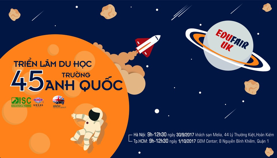 Triển lãm du học 45 trường Anh Quốc eduFairUK 2017 – Hành trình tăng tốc tới thành công - 1 Triển lãm du học 45 trường Anh Quốc eduFairUK 2017 – Hành trình tăng tốc tới thành công - 1