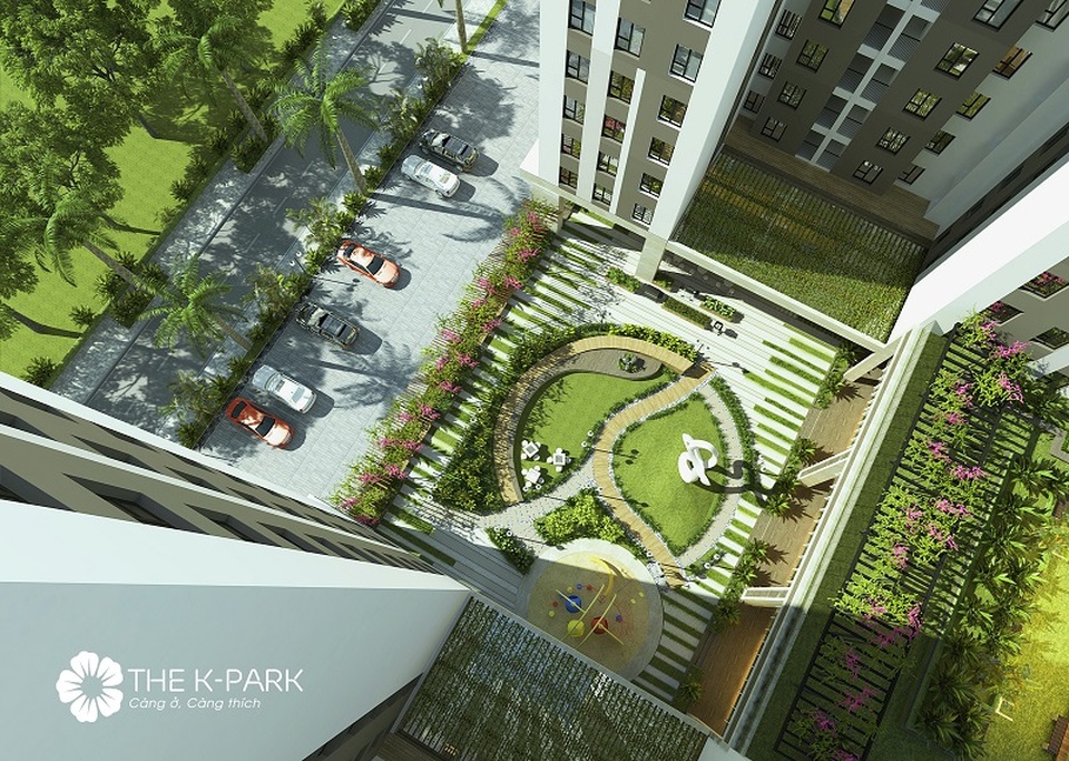 The K – Park và mô hình “Kiến trúc hạnh phúc” - 1 Một góc không gian tại dự án The K- Park