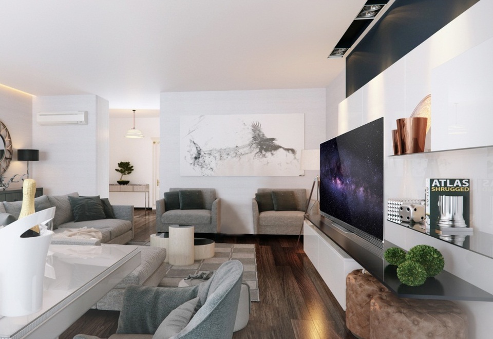 
TV OLED dễ dàng hòa hợp với nhiều phong cách thiết kế khác nhau
