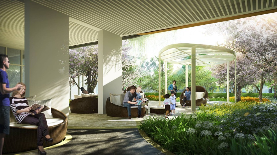 Sống xanh với Seasons Avenue - 1 Tận hưởng không gian tươi mát và ngập tràn cây xanh tại dự án Seasons Avenue