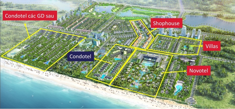 Lộ diện đơn vị phân phối dự án Condotel đẹp nhất Phú Quốc - 1 Khu tổ hợp du lịch Sonasea Villas & Resort – một trong ba dự án của CEO Group tại Phú Quốc của CEO Group tại Phú Quốc