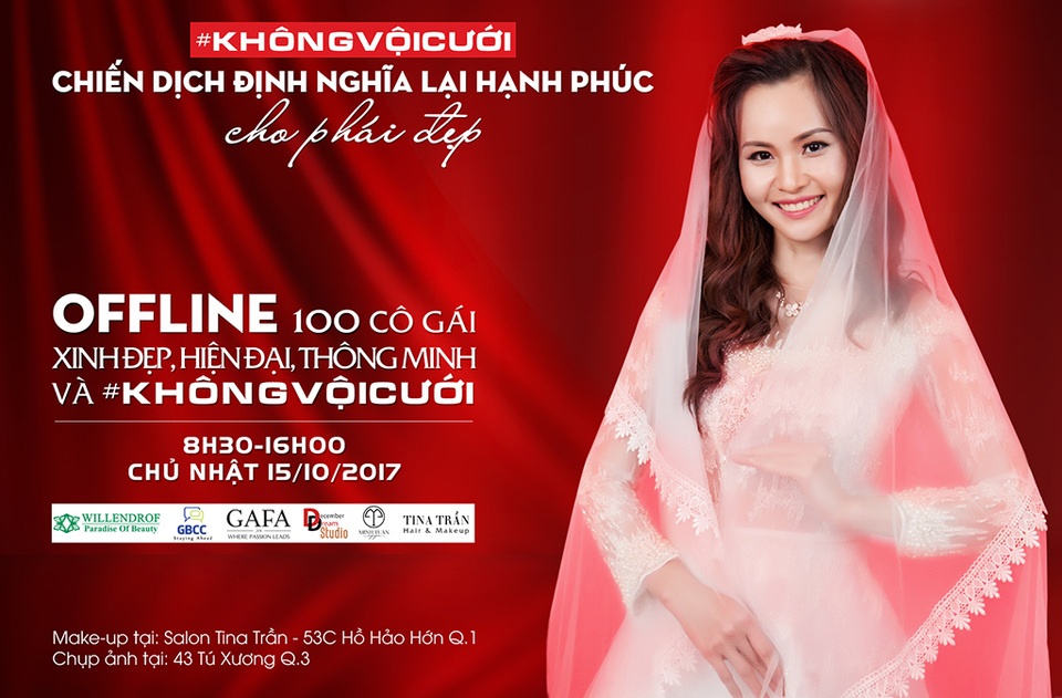 100 cô dâu “Không vội cưới” - 1 Người đẹp Nguyễn Thanh Trúc – người khởi xướng dự án “Không Vội Cưới”