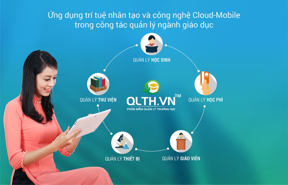 Trợ lý nhập điểm bằng giọng nói trên phần mềm QLTH.VN gây ấn tượng - 1 MISA là đơn vị tiên phong ứng dụng trí tuệ nhân tạo và công nghệ Cloud – Mobile trong công tác quản lý trường học thông minh