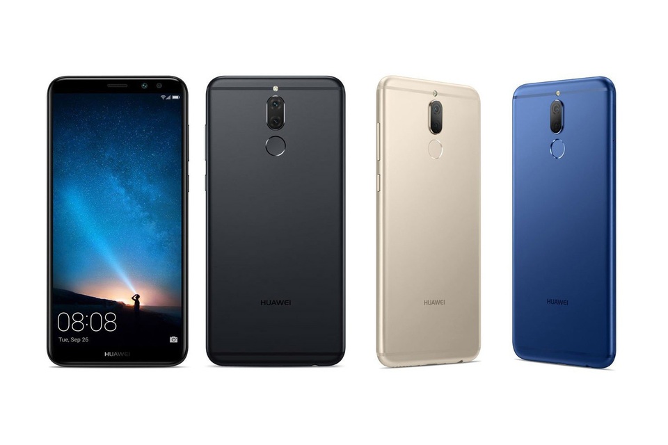 Thị trường smartphone cuối 2017: cuộc chiến 4 camera - 1 Huawei nova 2i được bán ở Việt Nam với hai màu Black và Gold
