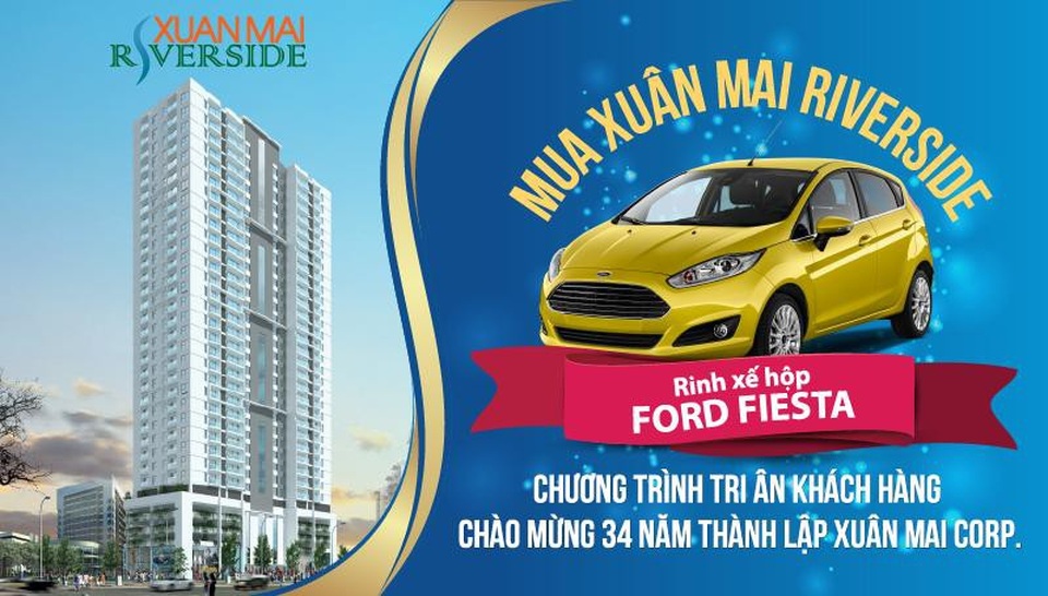Mừng sinh nhật, chủ đầu tư tặng ôtô cho cư dân Xuân Mai Riverside - 1 Mừng sinh nhật, chủ đầu tư tặng ôtô cho cư dân Xuân Mai Riverside - 1