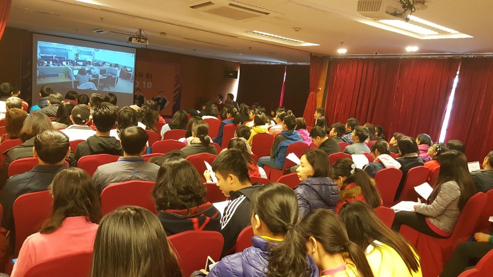 Cùng con chuẩn bị cho kỳ thi vào 10 - 1
Hơn 120 phụ huynh, học sinh tham gia Workshop “Cùng con chuẩn bị cho kỳ thi vào 10” - ảnh BTC