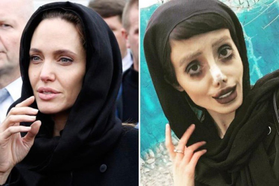 Giật mình ngắm Angelina Jolie phiên bản "zombie" ngoài đời thực - 1 Cô gái 19 tuổi muốn trở nên quyến rũ như thần tượng…