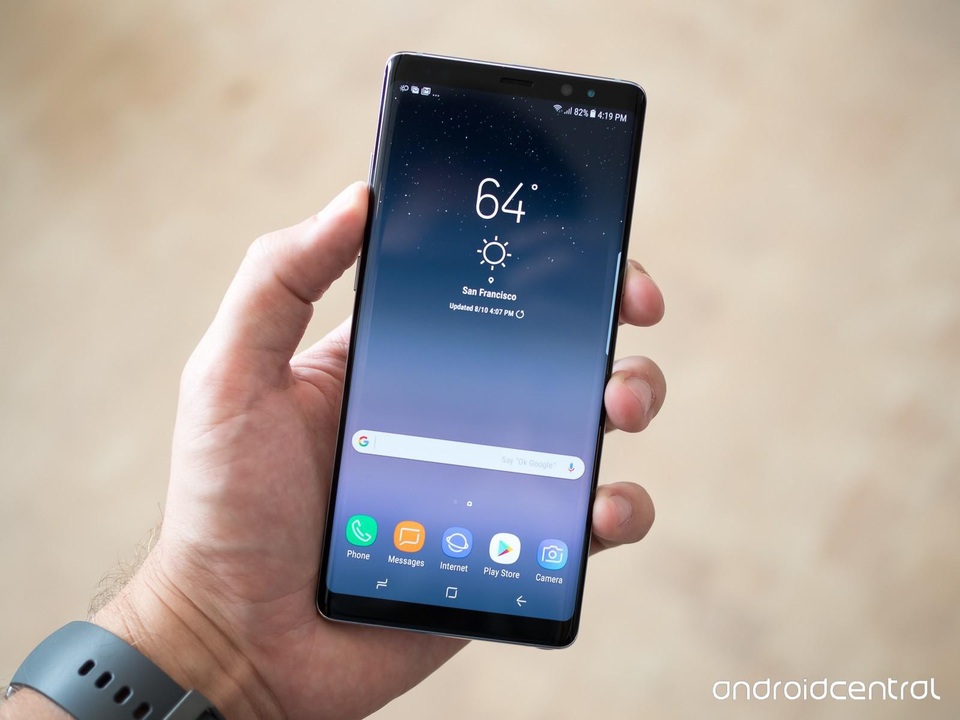 Galaxy Note 8 từng được DisplayMate đánh giá là martphone có màn hình đẹp nhất trên thị trường.