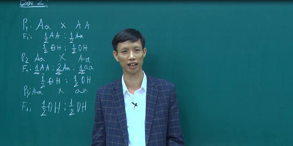 Kỹ thuật xử lý các dạng bài tập Sinh học: Quy luật di truyền - 1
Thầy giáo Thịnh Nam (Giáo viên môn Sinh trường THPT Đoàn Kết - Hai Bà Trưng, Hà Nội)