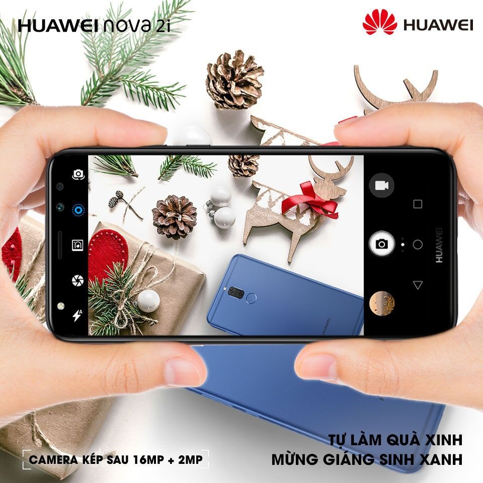 Bí quyết chụp hình đẹp lung linh đêm Giáng sinh - 1 Bộ đôi camera kép cho những bức hình Giáng sinh đầy nghệ thuật
