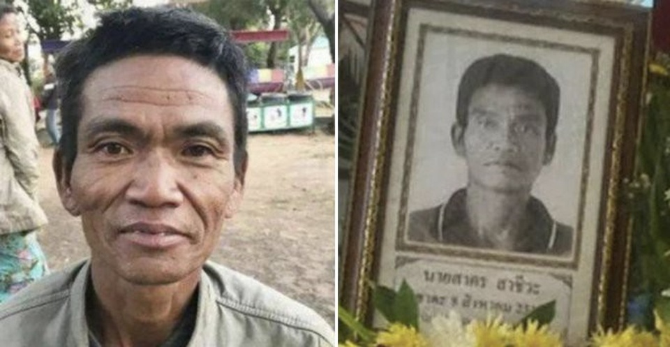 Bất ngờ trở về nhà sau 7 tháng bị "hỏa táng" - 1 Anh Sakorn về nhà thì thấy mình đã... chết